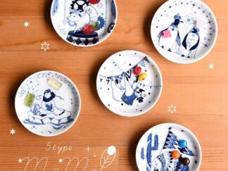 日本製︳長崎傳統工對波佐見燒 可愛手繪風小豆皿 5種動物款式